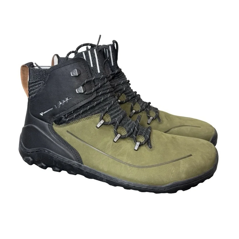 Vivobarefoot JJF Tracker Decon FG2 EU47, US 13 Boots Leather Wool Barefoot